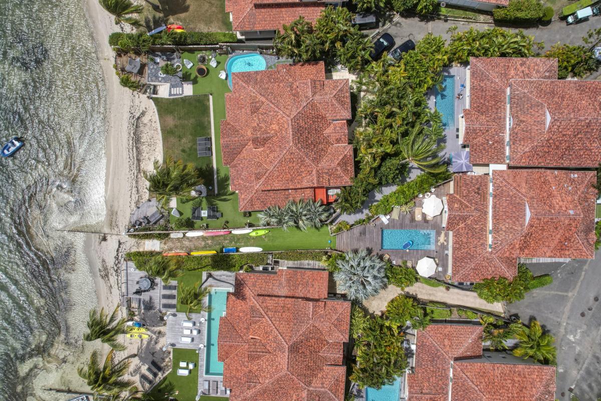 50.Location villa 4 chambres piscine saint françois guadeloupe - Vue mer